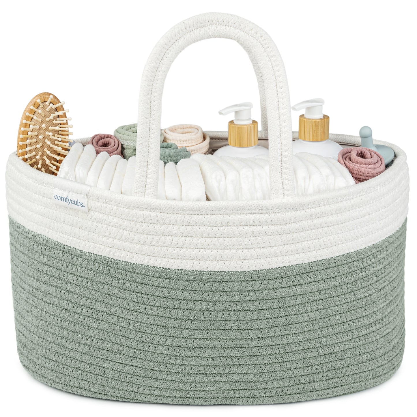 Comfy Cubs – Diaper Caddy Organizer (Multi-Use Baby Storage Bin)