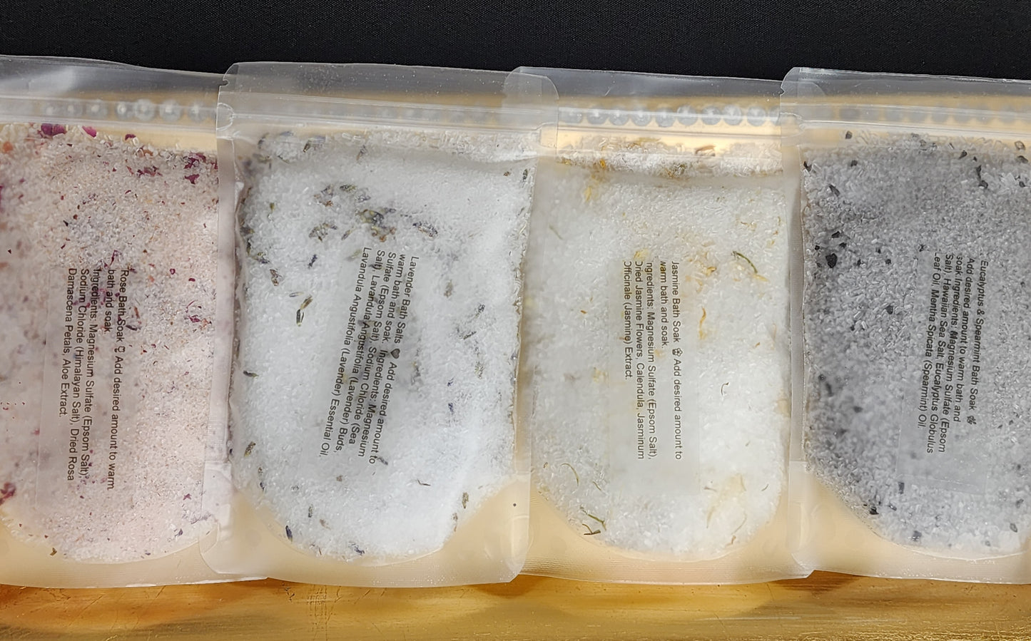 Southern Sass Supply – Bath Salt Pouches (4 Varieties)
