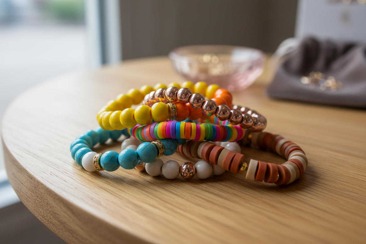 5 Piece Bracelet Stack – Perfect Gift Bundle