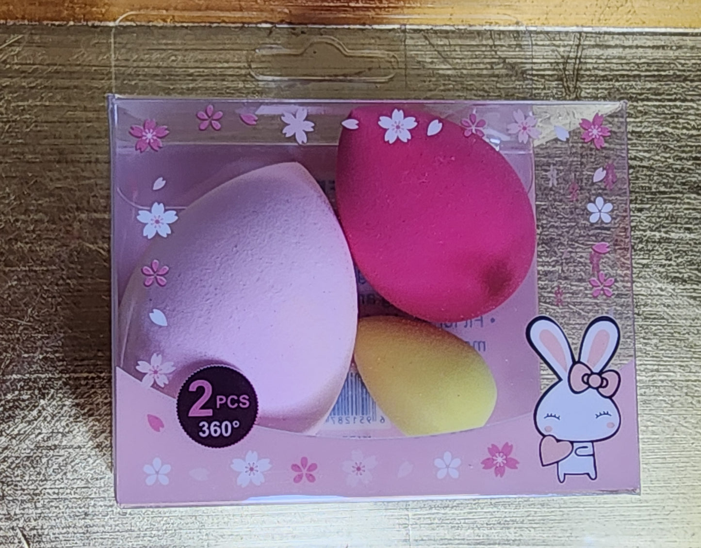 Diacly 3-Piece Egg Shape Makeup Sponge Set – Soft Blend Beauty Spong