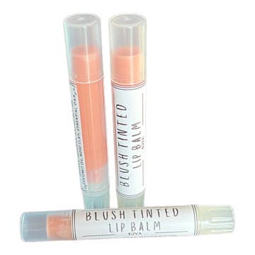 SuVa – Sweet Orange & Vanilla Lip Balm (Regular or Blush Tinted Skinny Tube)