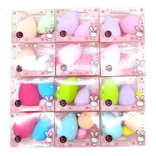 Diacly 3-Piece Egg Shape Makeup Sponge Set – Soft Blend Beauty Spong