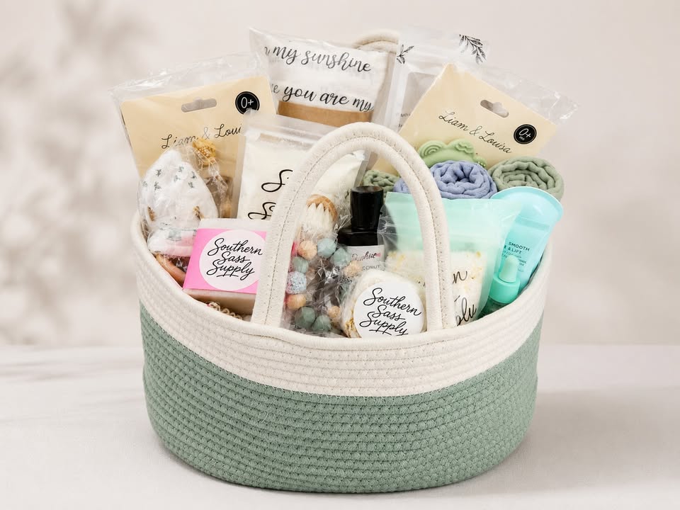 Baby + Me Custom Gift Basket