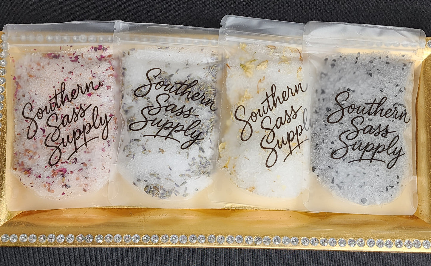 Southern Sass Supply – Bath Salt Pouches (4 Varieties)