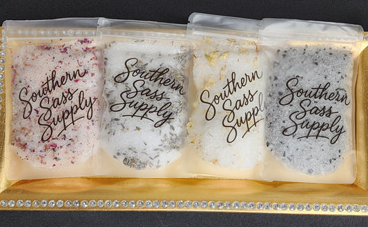 Southern Sass Supply – Bath Salt Pouches (4 Varieties)