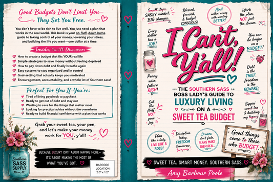 The Southern Sass Budget System™ | Budget Guide & Workbook