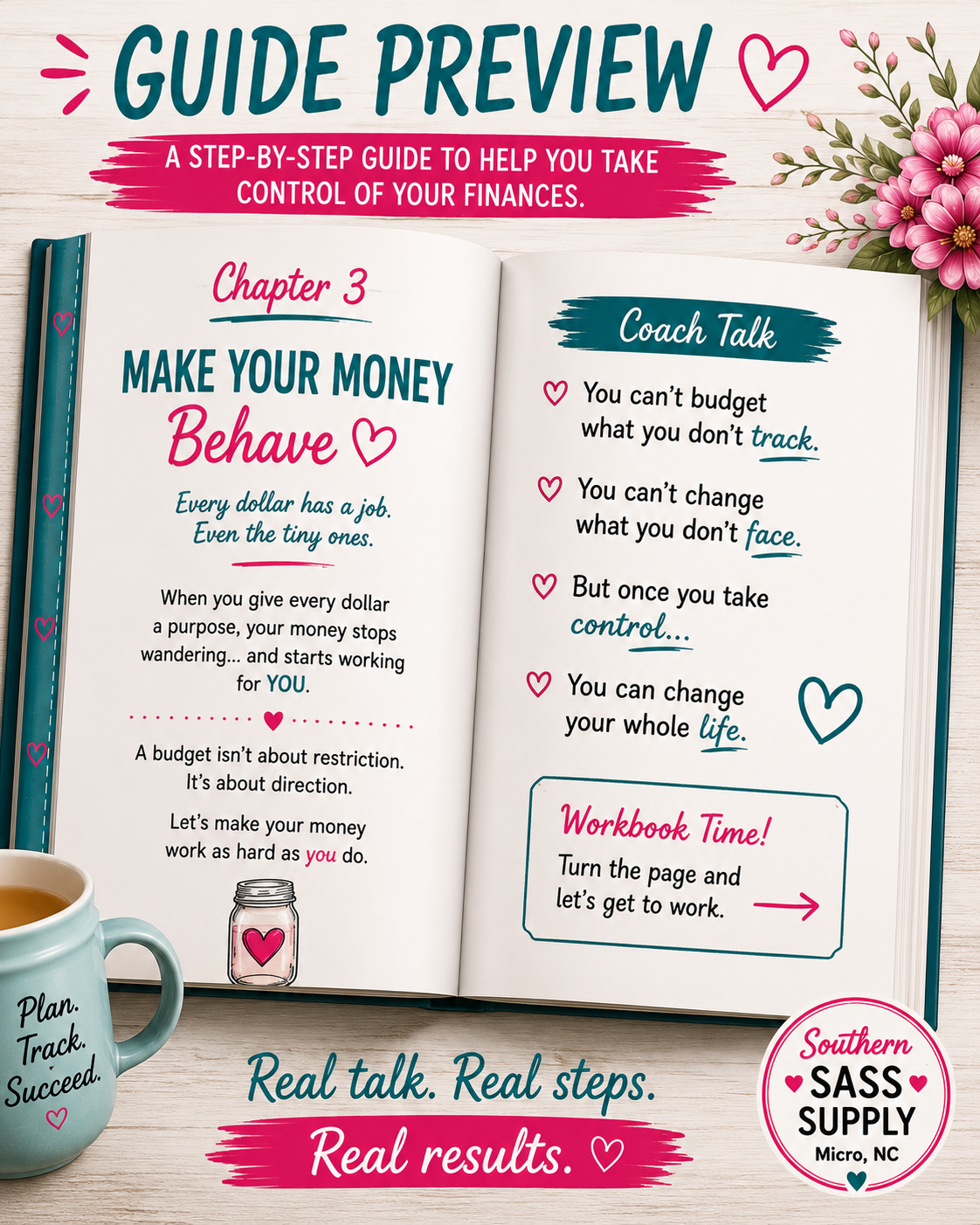 The Southern Sass Budget System™ | Budget Guide & Workbook