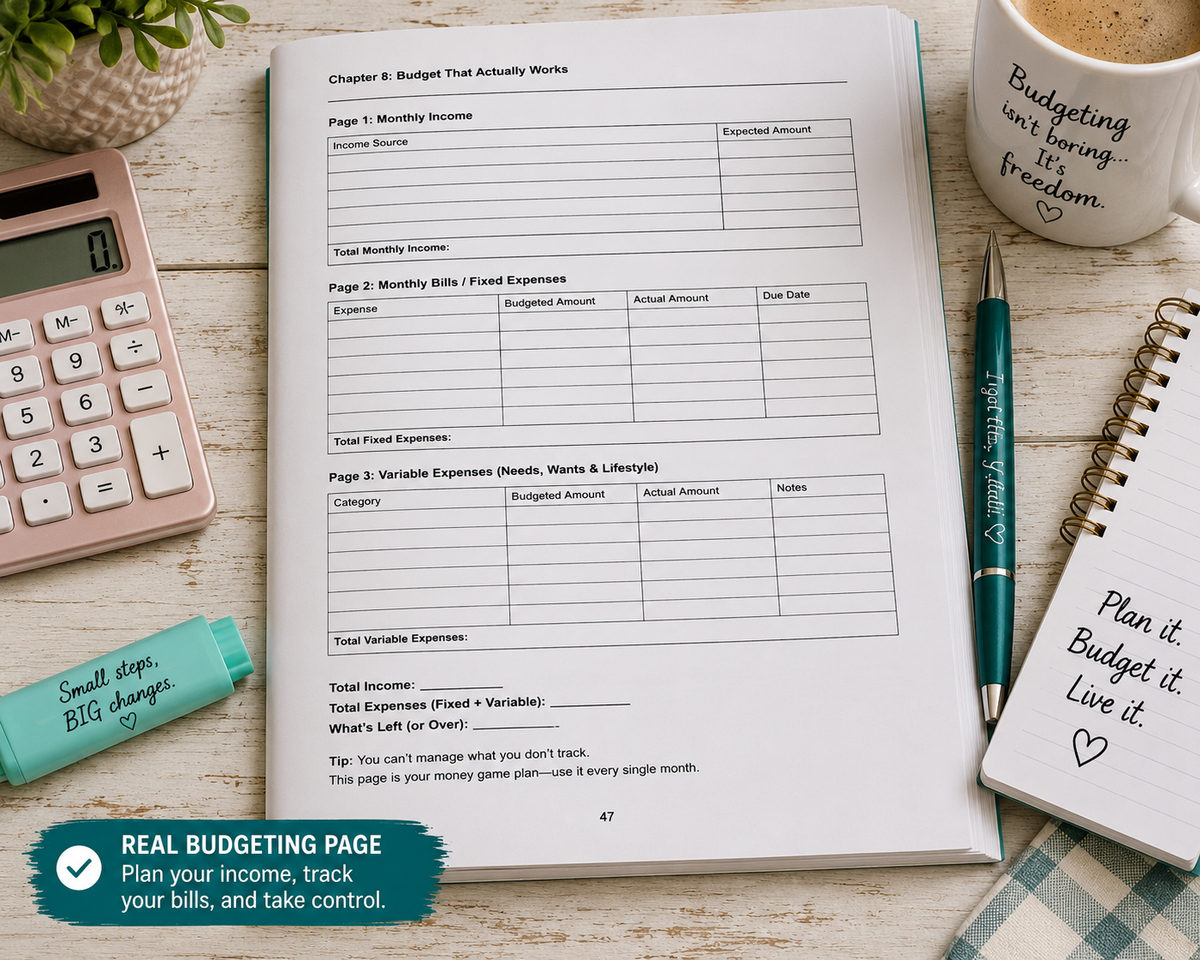 The Southern Sass Budget System™ | Budget Guide & Workbook