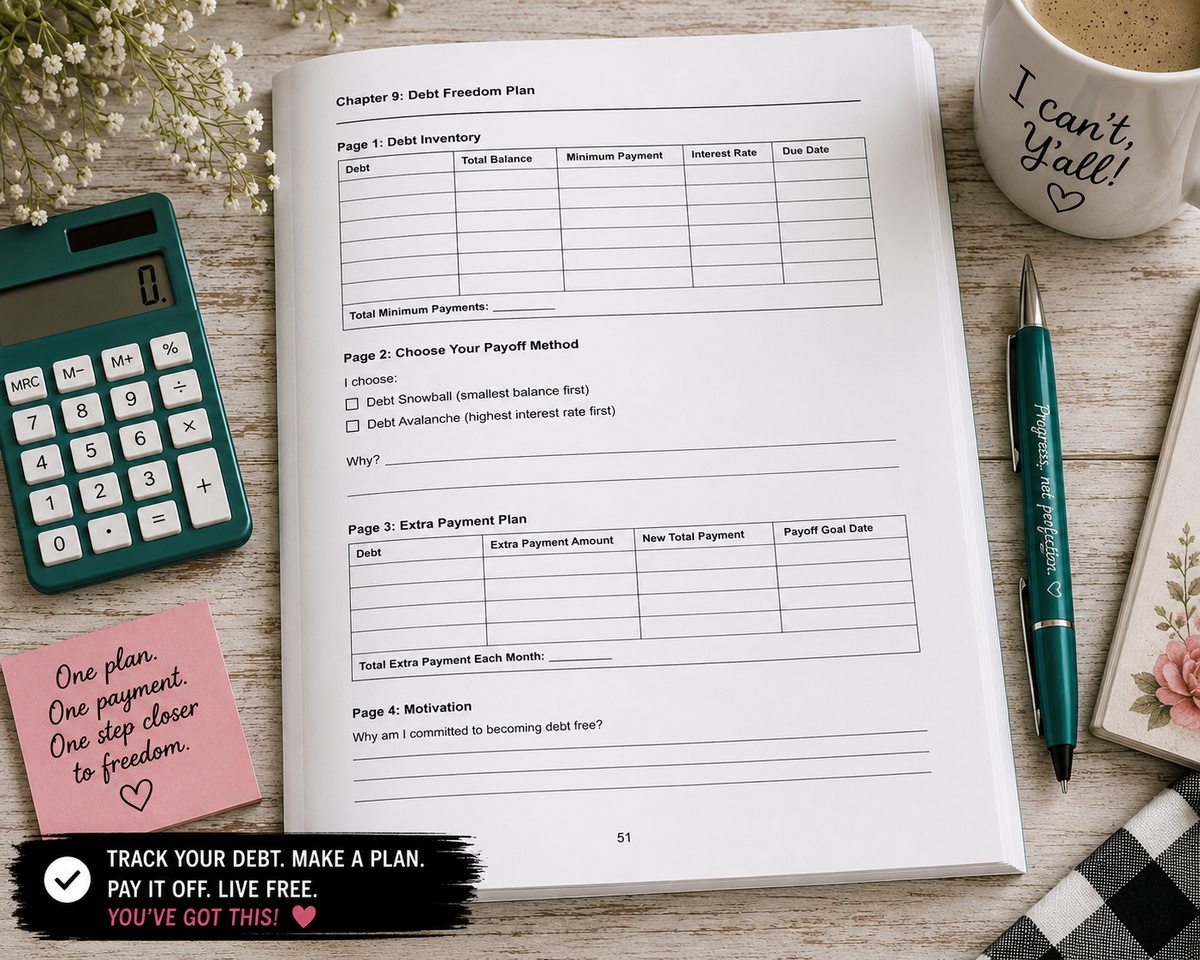 The Southern Sass Budget System™ | Budget Guide & Workbook