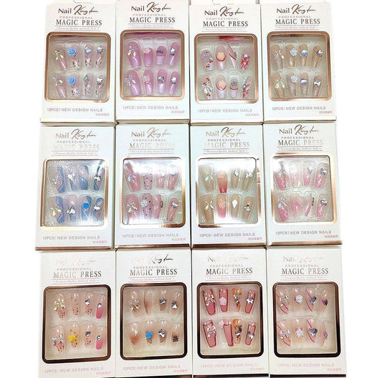 Diacly – Trendy Press-On Nail Sets for Teens (Fingernail or Toenail)