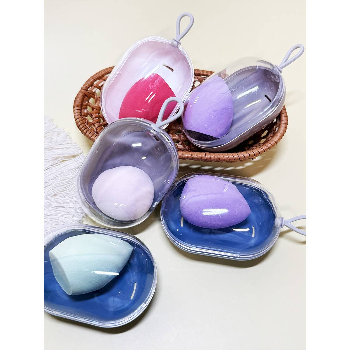 Diacly – Portable Case Powder Puff Sponge P